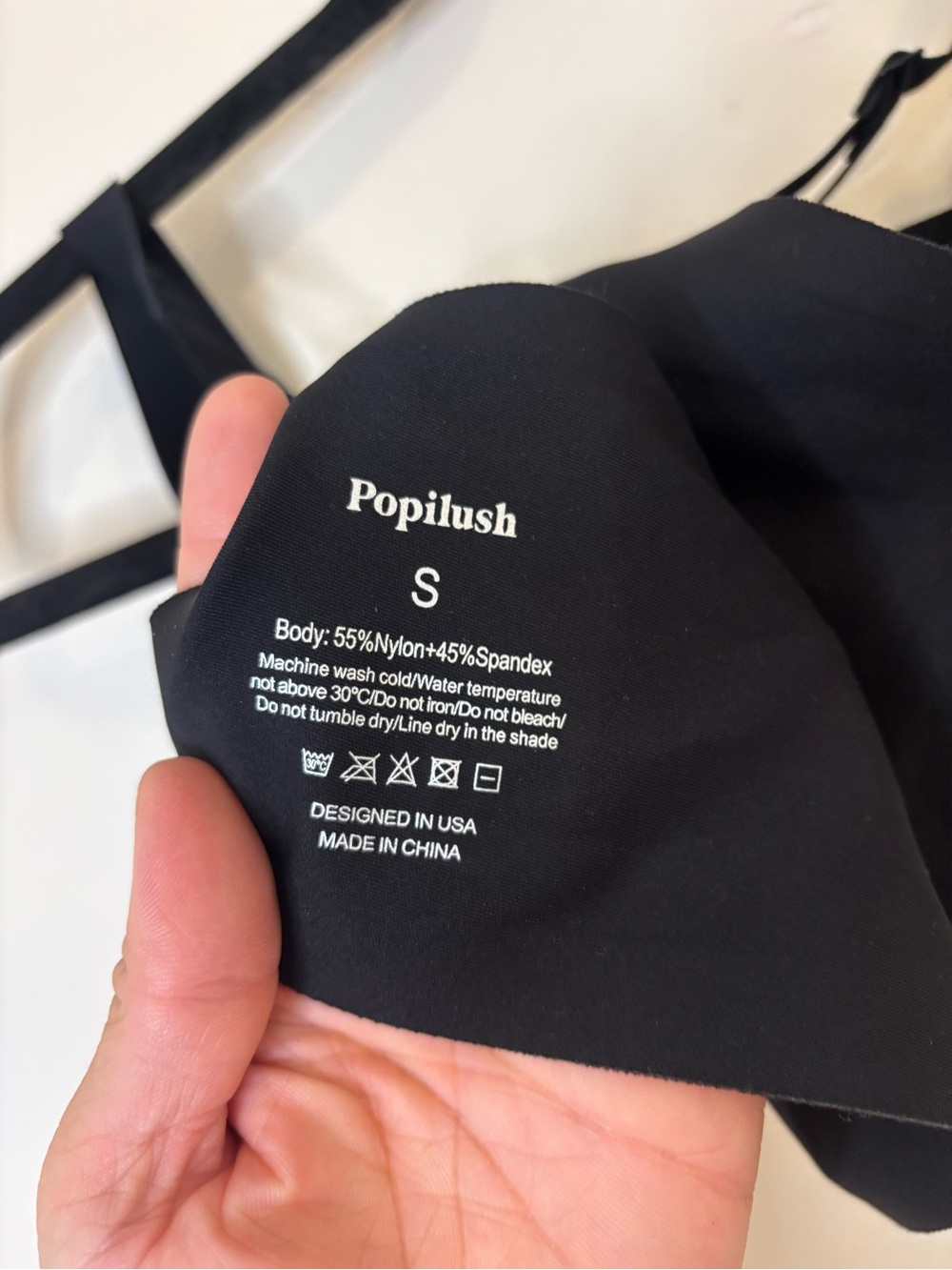 Everyday Wireless Black Comfort Bra - Smooth Support - Picture 4 of 4